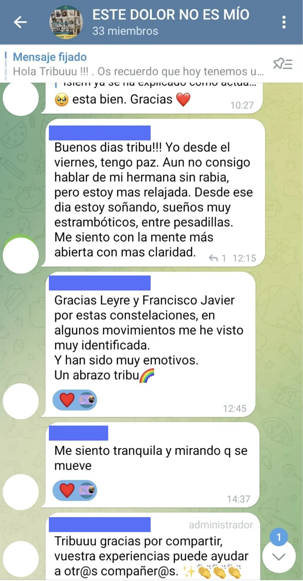 Testimonios Talleres KilyOM