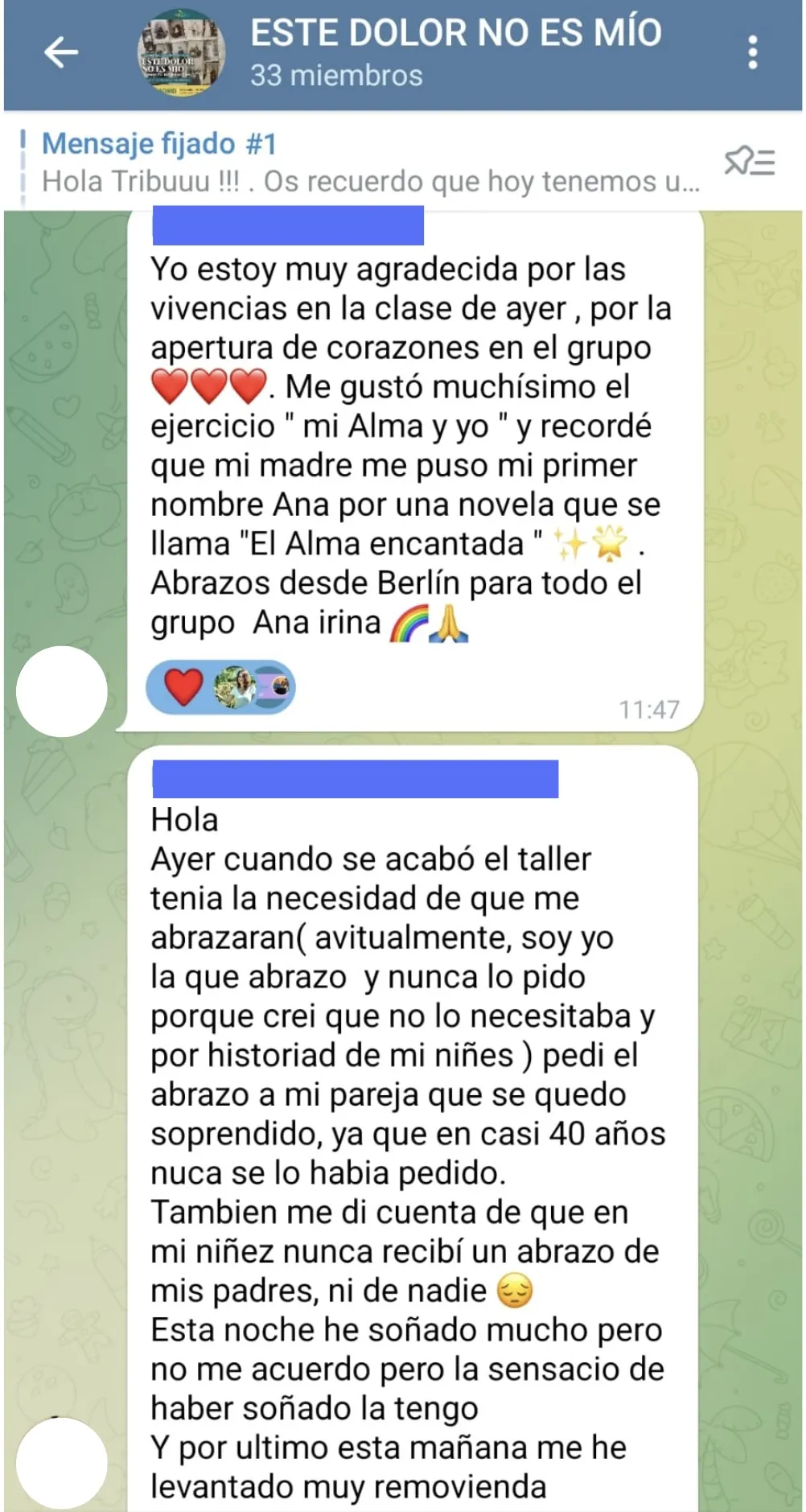Testimonios Talleres KilyOM